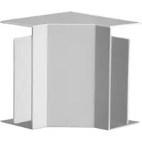 Hager FB6013047035 Inneneck halogenfrei zu Leitungsführungskanal FB 60x130mm lichtgrau