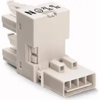 Wago 890-994 h-Verteiler,4-polig,Kod. A,weiß 890994 - 50 Stück
