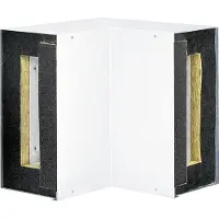 Hager L69519016 Inneneck zu Brandschutzkanal FWK 90 Funktionserhalt E60/E30 50x210mm vweiß