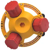 MENNEKES 94358GE 3KRAFT Steckdosen-Kombination, IP44