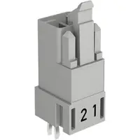 Wago 890-812 Stecker für Leiterplatten,gerade,2-polig,schwarz 890812 - 100 Stück