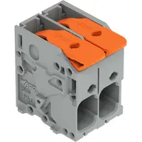 Wago 2606-1105/020-015 Leiterplattenklemme,Hebel,6 mm2,enzianblau 26061105020015 - 50 Stück