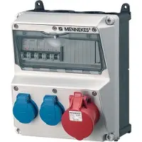 MENNEKES 920006 AMAXX Steckdosen-Kombination, IP44