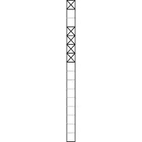 Siedle S. & Soehne Kommunikations-Stele freist., anthr./gr KSF 616-1/4