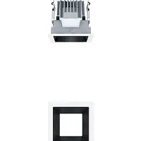 Zumtobel 60818662 LED Decken-Einbauleuchte P-INF Q100L 750-927-65 LDO BK WH