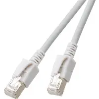 EFB Elektronik EFB DCK1001WS.2 RJ45 Patchkabel Cat.6A S/FTP FRNC VC LED weiß 2m DCK1001WS2