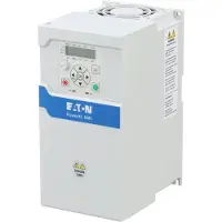 Eaton 3-5014-002A Frequenzumrichter, 400 V AC, 3-phasig, 23 A, 11 kW, IP20/NEMA0, 7-Segment-Anzeige, Sollwertpotenziometer, Brems-Chopper, STO (Safe