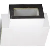 Hager L69769016 T-Stück zu Brandschutzkanal FWK 90 Funktionserhalt E90/E30 100x260mm vweiß
