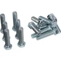 Hager UVZ5M12S Sechskantschraube M12x50mm,Zubehör f. Schienen-Stabilisierung “Cu 30x10“(100St)