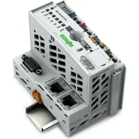 Wago 750-8102/025-000 Controller PFC100,2 x ETHERNET, RS-232/-485,Erw. Temperatur,lichtgrau 7508102025000