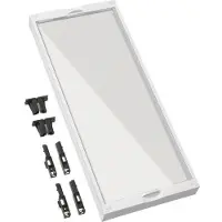Hager UC41BAKL Bausatz, universN, 600x250mm, Berührungsschutzabdeckung klarsicht