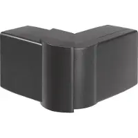 Hager LFF4006039011 Außeneck einstellbar halogenfrei zu LF 40x57mm graphitschwarz
