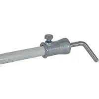 Dehn 130-Grad-Edelstahl-Befestigungsadapter mit Steckdose - 106342