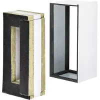 Hager L69509016 Längenanpassstück zu FWK 90 Funktionserhalt E60/E30 50x210mm verkehrsweiß