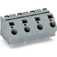 Wago 745-1453 Leiterplattenklemme,6 mm2,Rastermaß 15 mm,grau 7451453 - 40 Stück