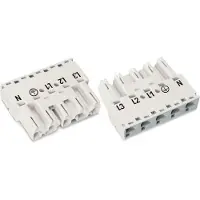 Wago 770-435 Stecker,5-polig,Kod. A,weiß 770435 - 50 Stück