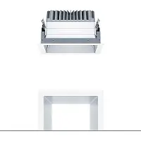 Zumtobel 60818280 LED Decken-Einbauleuchte P-INF Q190H 2500-940 LDO SM WH