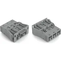 Wago 770-753/060-000 Snap-In-Stecker,3-polig,Kod. B,grau 770753060000 - 100 Stück
