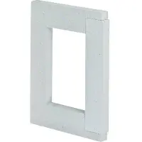 Hager L6969 Versatzstück zu Brandschutzkanal FWK 90 Funktionserhalt E90/E30 100x160mm