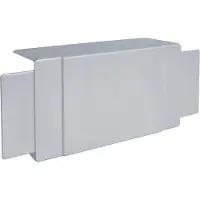 Hager LF6009087030 T-Stück halogenfrei zu Leitungsführungskanal LF 60x90mm steingrau