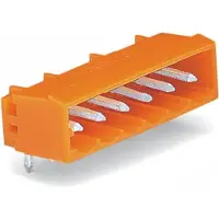 Wago 231-564/108-000 THT-Stiftleiste,Lötstift 1,2 x 1,2 mm,abgewinkelt,orange 231564108000 - 100 Stück