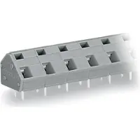 Wago 236-324 Leiterplattenklemme,2,5 mm2,Rastermaß 10/10,16 mm,grau 236324 - 5 Stück