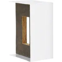 Hager L69239016 Endstück zu Brandschutzkanal FWK 90 Funktionserhalt E60/E30 50x110mm vweiß