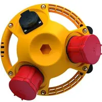 MENNEKES 94353GE 3KRAFT Steckdosen-Kombination, IP44