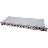 EFB Elektronik Teilbestückte Breakoutbox mit 24 LC-Duplex Kupplungen OM4 Teilbestückte Breakoutbox ausgestattet mit