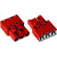 Wago 770-1313 Stecker,3-polig,Kod. P,rot 7701313 - 100 Stück