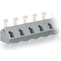 Wago 256-602/332-000 Leiterplattenklemme,Drücker,2,5 mm2,grau 256602332000 - 50 Stück