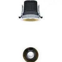 Zumtobel 60817249 LED Decken-Einbauleuchte PANOS INF R100V 22W 940 LDO FL-GD WH