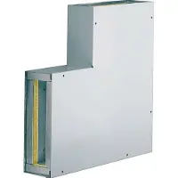 Hager R3045VERZ Flachwinkel zu Brandschutzkanal FWK 3E Funktionserhalt E30 50x210mm verzinkt