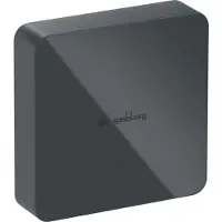 Spelsberg 59181201 Wallbox Designcover, anthrazit, Schlagfestigkeit IK08, halogenfrei DC Graphite