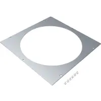 Hager UDM3306R12 Montagedeckel für Universal-Bodendose Größe 3 gestanzt R12 rund 306mm