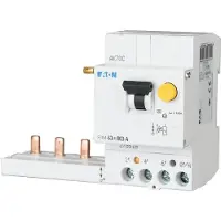 Eaton 278515 FI-Schutzblock, 40A, 4p, 300mA, Typ A FIM-40/4/0, 3-A