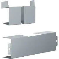 Hager LFS400608VERZ T-Stück schnittkaschierend aus Stahlblech zu LFS 40x60mm verzinkt