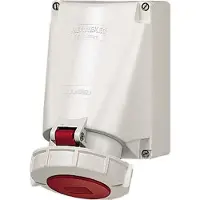 MENNEKES 132P Wanddose, 63A4p 6H400V, IP67