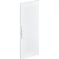 Hager FZ005NV1 Tür, univers, rechts, geschlitzt, RAL 9010, für Schrank IP3X, 650x300mm