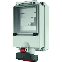 MENNEKES 7169 Wanddose, 63A4p6h400V, IP67