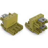 Wago 770-1682 h-Verteiler,4-polig,Kod. B,hellgrün 7701682 - 50 Stück