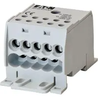 Eaton 102707 Klemmenblock, 1-polig, 175A, 10 Abgangsklemmen, ALU BPZ-KB-10/175-ALU