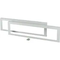 Eaton 114624 Sockel, Seitenteile für HxT 200 x 600mm, grau, mit Kabeldurchführung XLSPL2SO8