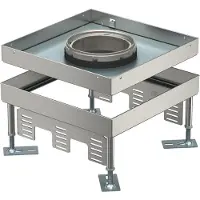 Obo Bettermann OBO 7408982 Quadratische Kassette Tubus-Deckel 243x243x105 Edelstahl, rostfrei RKFN3 9 VS 25