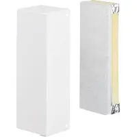 Hager TEH R30439010 Endstück, FWK 3E/50210, reinweiÃ