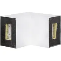 Hager L69219010 Inneneck FWK 90 E60/E30 50x110 reinweiß