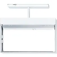 Zumtobel 42185979 Sicherheitszeichenleuchte CROSSIGN 160 P TEC-GP ECC WH