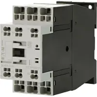 Eaton 199668 Leistungsschütz, 3-polig, 380 V 400 V 11 kW, 1 S, 1 Ö, 230 V 50/60 Hz, Wechselstrombetätigung, Push-in-Klemmen DILM25-11(230V50/60HZ)-PI
