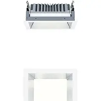 Zumtobel 60818587 LED Decken-Einbauleuchte P-INF Q190L 1800-927-65 LDO AL WH