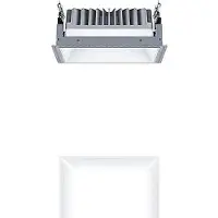 Zumtobel 60818613 LED Decken-Einbauleuchte P-INF Q190L 2500-927-65 LDO WH TL